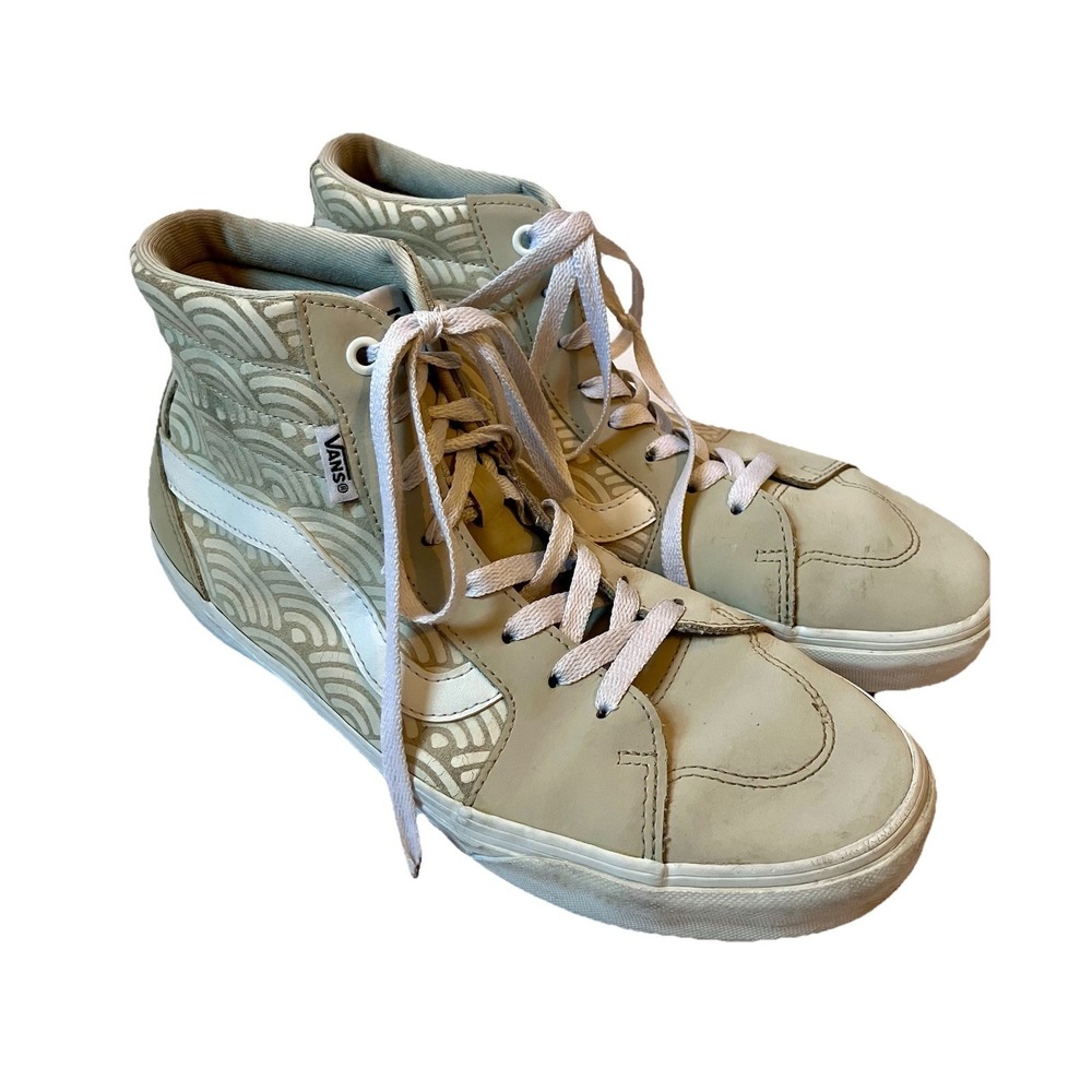 VANS Shoes Women's‎ Size  9.5 Sneaker Skate High Top beige